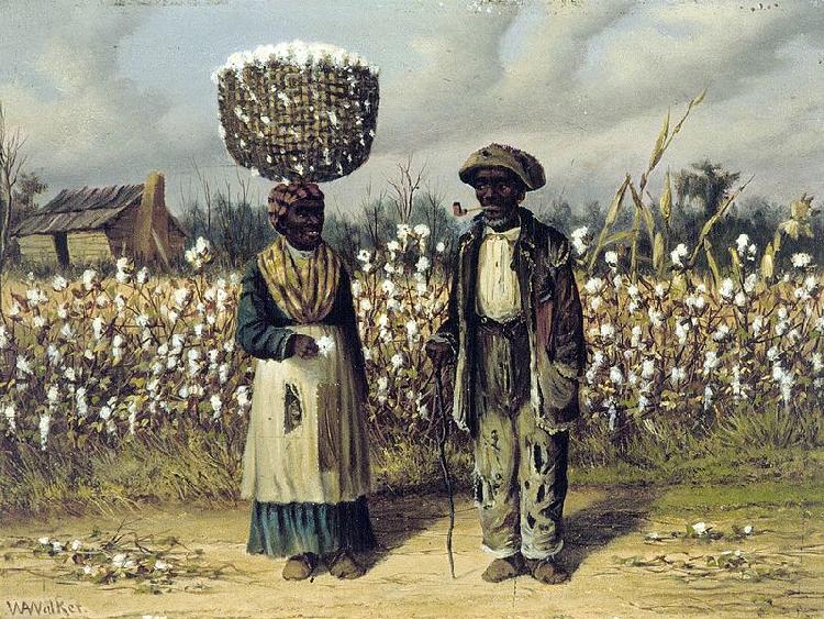 William Aiken Walker Cotton Pickers oil painting image